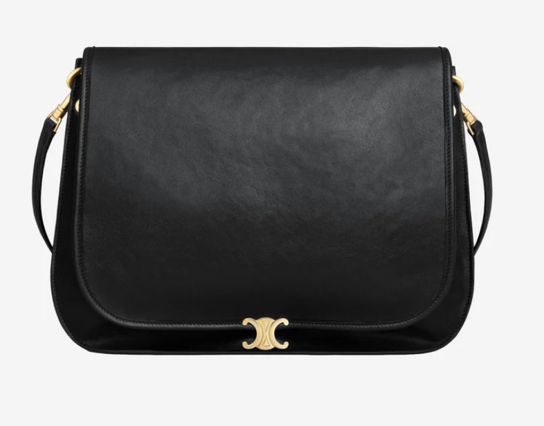 CELINE ブザス ソフト トリオンフ / サプル シャイニー ラムスキン