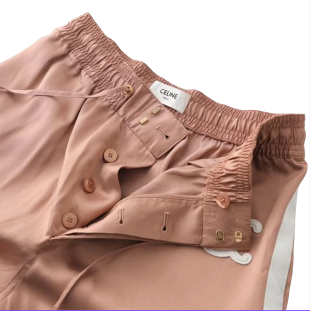 CELINE トリオンフ アスレチックパンツ / サテン