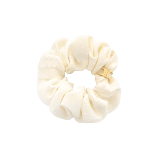 CELINE シュシュ ホワイト