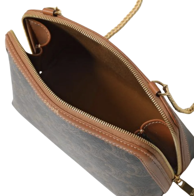 CELINE トリオンフ ショルダー バッグ