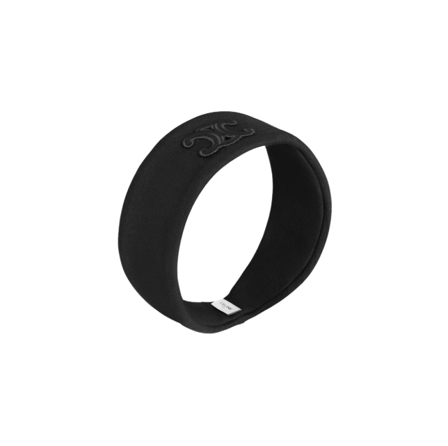 CELINE ヘッドバンド ブラック