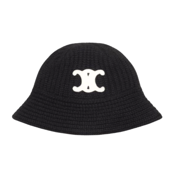 CELINE トリオンフ クロシェ バケットハット / カシミア