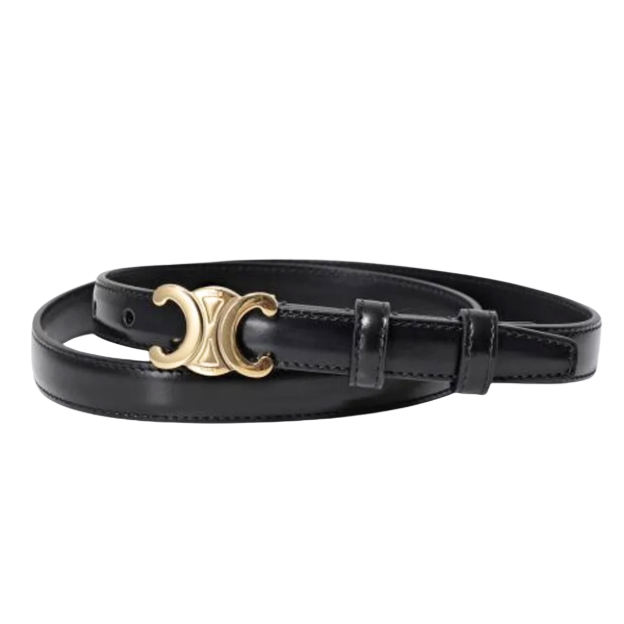 CELINE スモール 18MM トリオンフ ベルト / トリヨンレザー