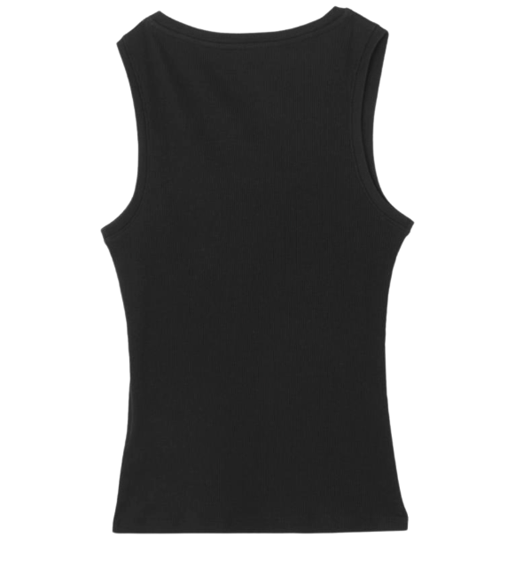 LOEWE タンクトップ ブラック ノースリーブ