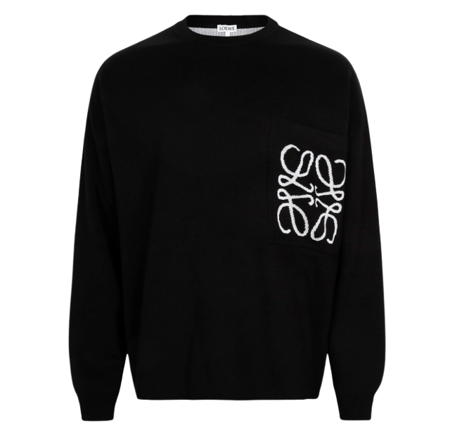 LOEWE アナグラム ポケット セーター（コットン）