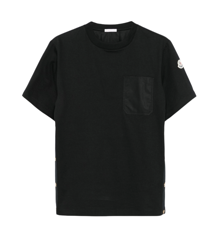 MONCLER ポケット Tシャツ ブラック