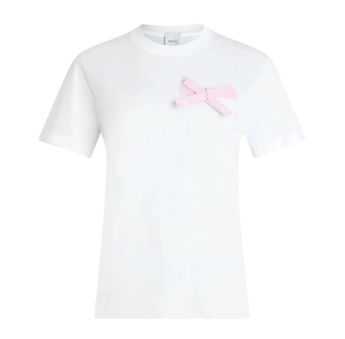 PATOU Tシャツ ボウ リボン