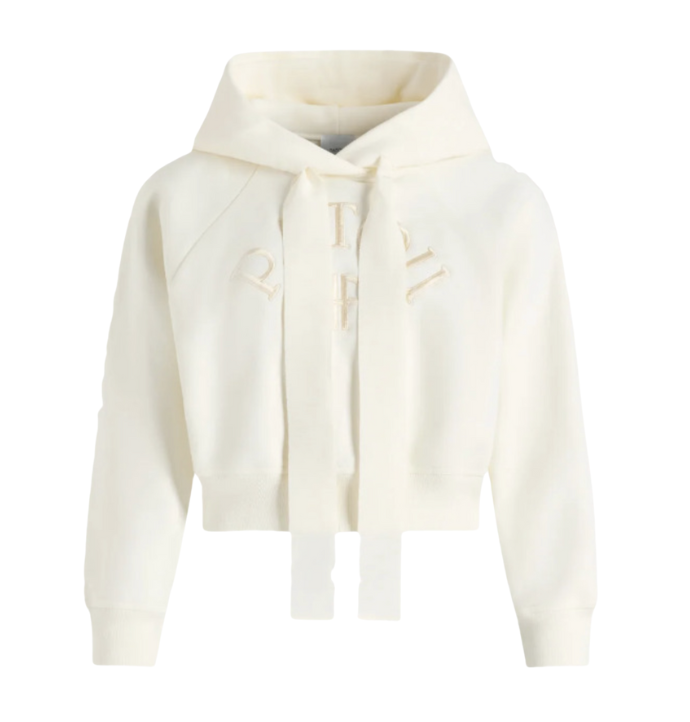 PATOU オーガニックコットン パトゥロゴ＆JPモノグラム フーディ