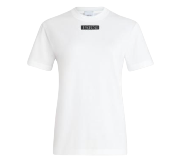 PATOU オーガニックコットン パトゥロゴラベル Tシャツ