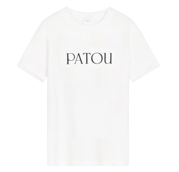 PATOU オーガニックコットン パトゥロゴTシャツ