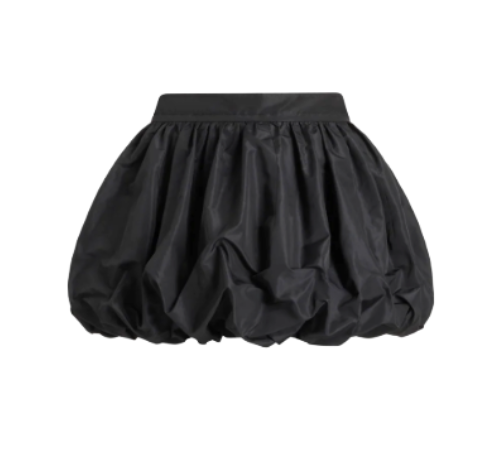 PATOU パトゥ リサイクル ファイユ ミニスカート バルーン