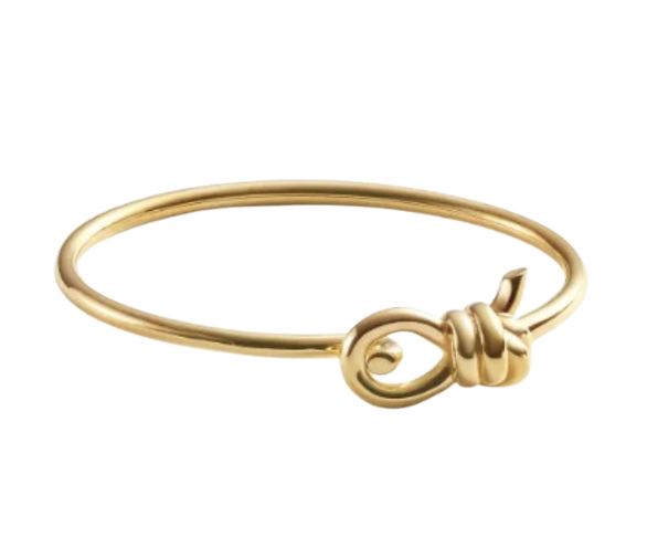 BOTTEGA VENETA ノットブレスレット ゴールド