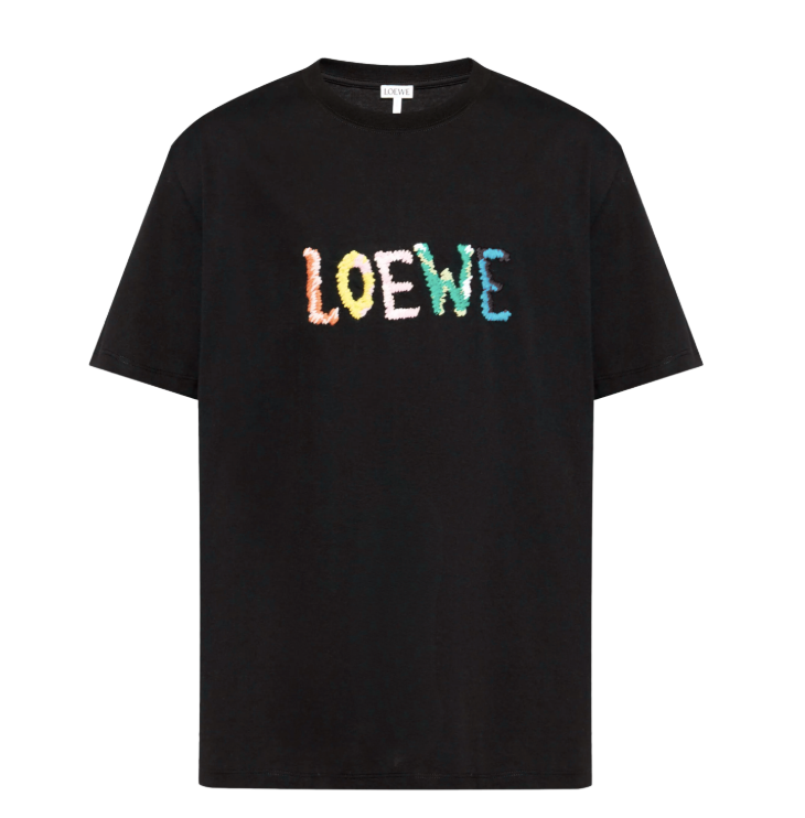 LOEWE レインボー ロゴ Tシャツ