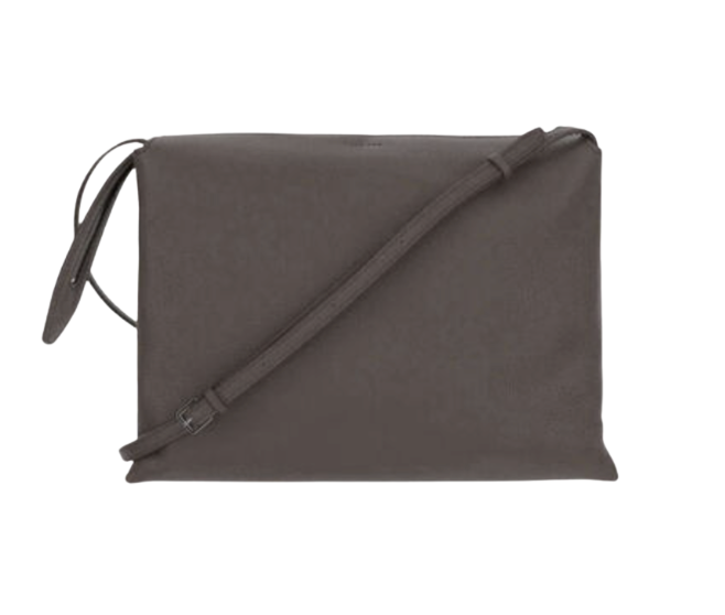 THE ROW レザーショルダーバッグ