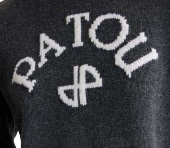 PATOU ウール＆カシミア パトゥロゴ＆JPモノグラム インターシャ セーター