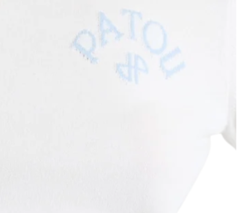 PATOU オーガニックコットン＆ポリエステル ボウ カラー セーター