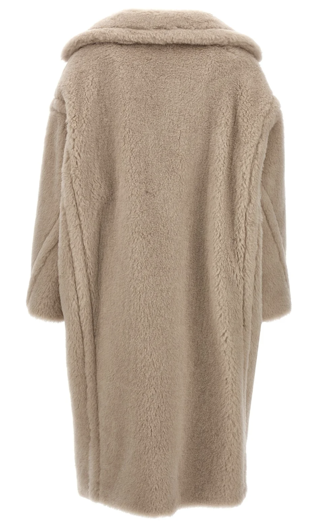 MaxMara テッドガール アルパカ＆バージンウールファーコート