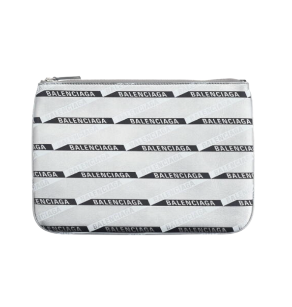 BALENCIAGA シルバー ポーチ