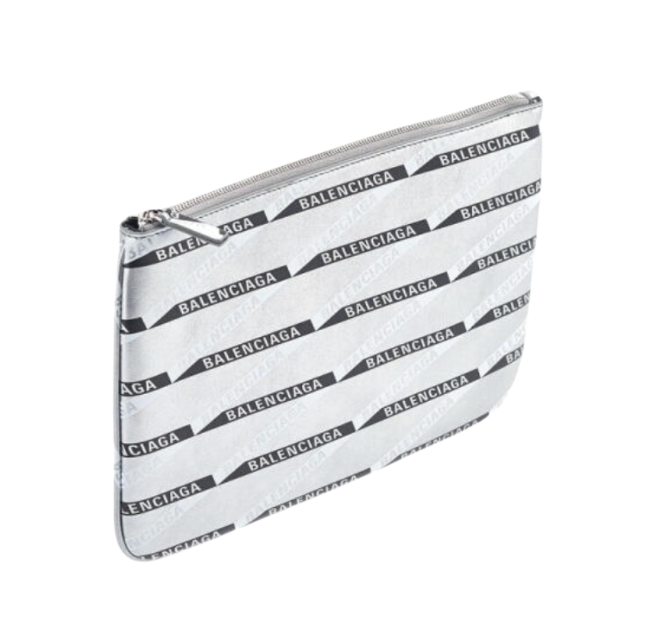 BALENCIAGA シルバー ポーチ