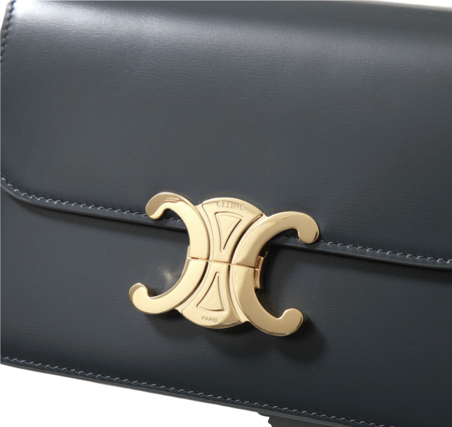 CELINE トリオンフ ティーン バッグ (グレー)