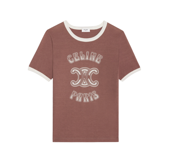 CELINE PARIS 70’S Tシャツ / コットンジャージー
