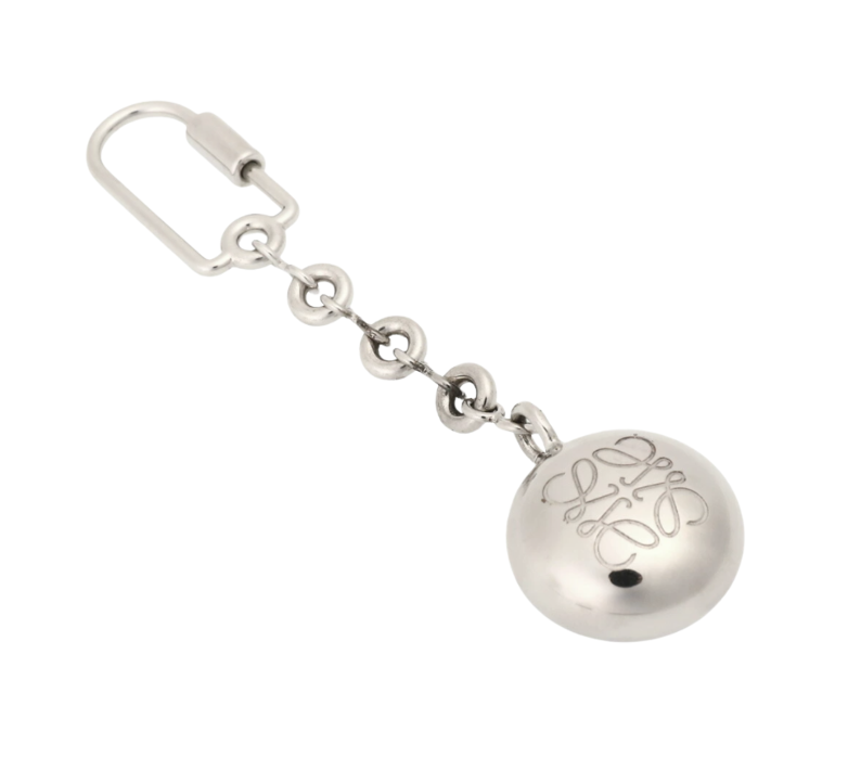 LOEWE アナグラム キーリング シルバー