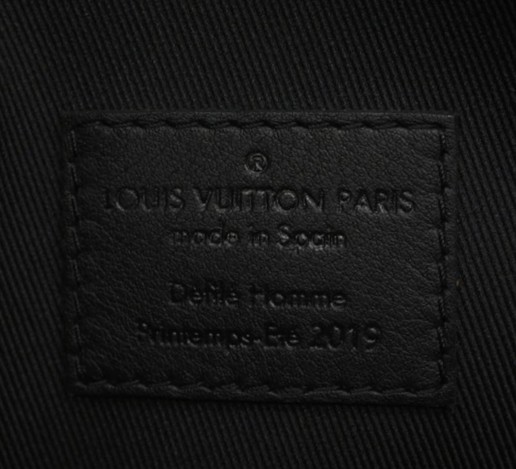 LOUIS VUITTON クラッチ バッグ バージル ブラック