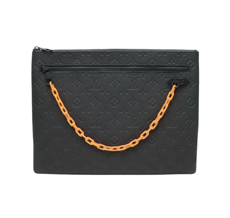 LOUIS VUITTON クラッチ バッグ バージル ブラック