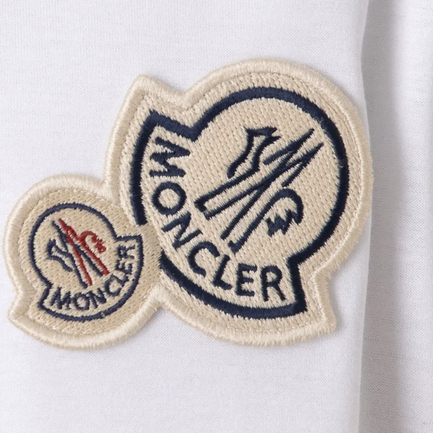MONCLER Tシャツダブルワッペン 2021-2022AW モデル