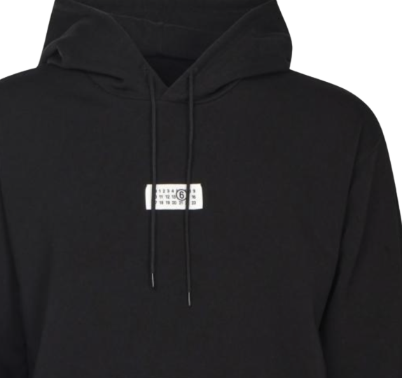 MAISON MARGELA MM6 ナンバリングスウェットシャツ