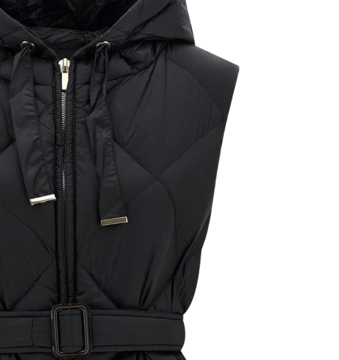 MAX MARA THE CUBE ナイロン ベスト ブラック