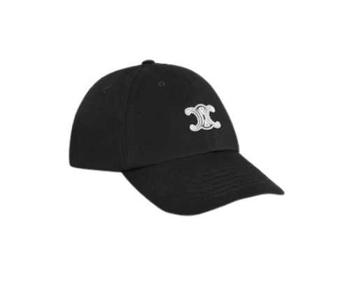 CELINE ヴィヴィエンヌ キャップ ブラック