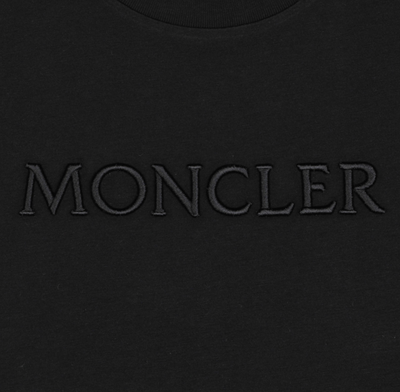 MONCLER Tシャツ ブラック