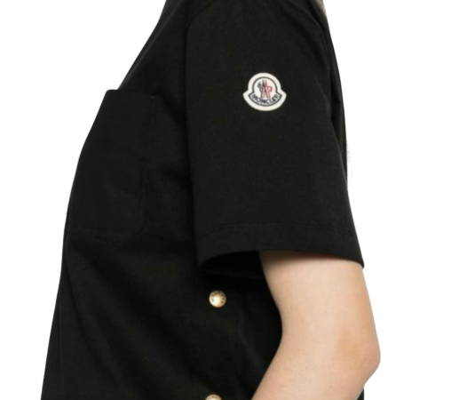 MONCLER ポケット Tシャツ ブラック