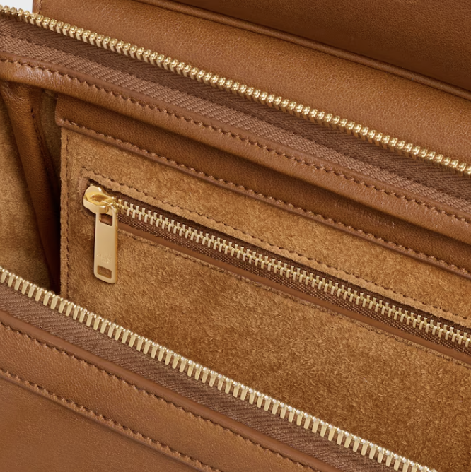 CELINE スモール ニューラゲージ / サプル シャイニー ラムスキン