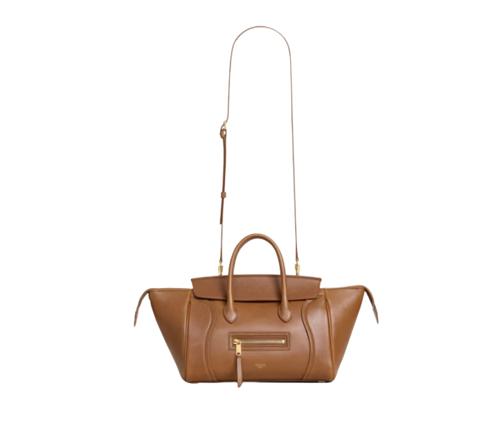 CELINE スモール ニューラゲージ / サプル シャイニー ラムスキン