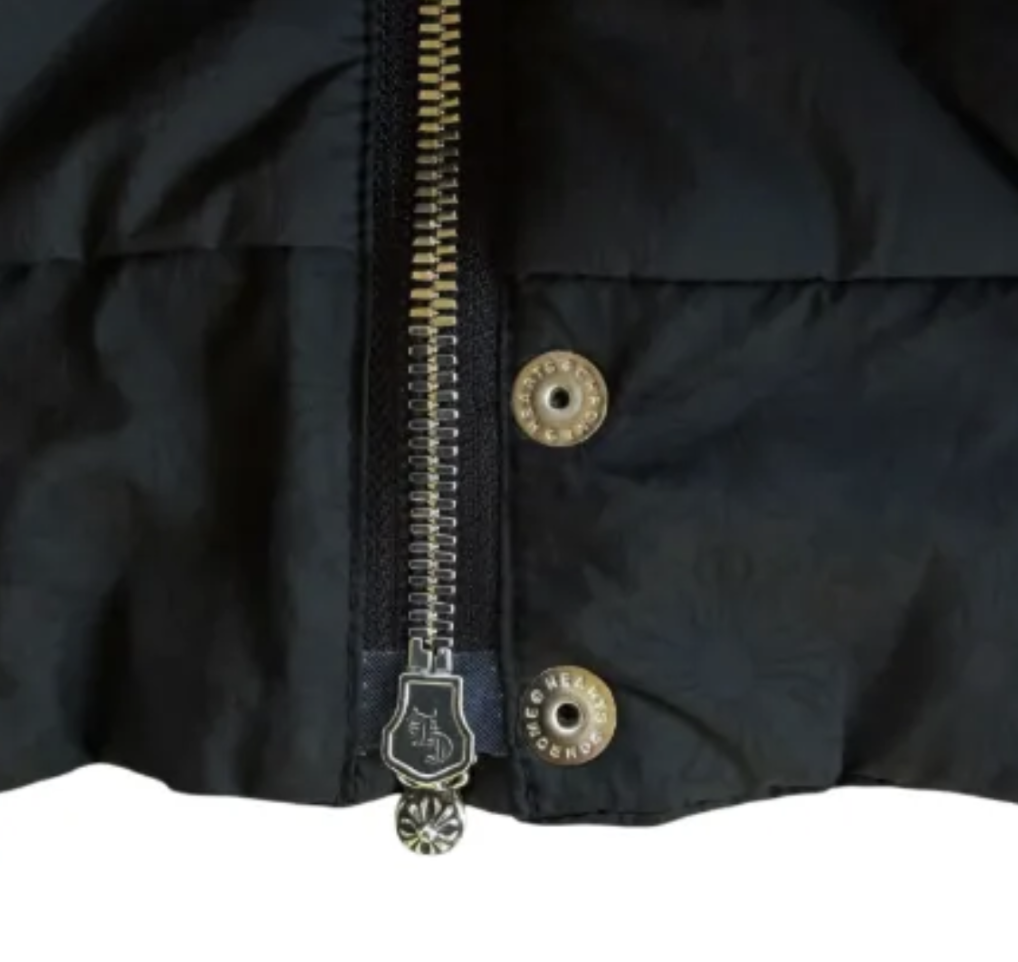 Chrom hearts Uマッチポイント ナイロンジャケット ジップジャンパー ダガージップ XSサイズ