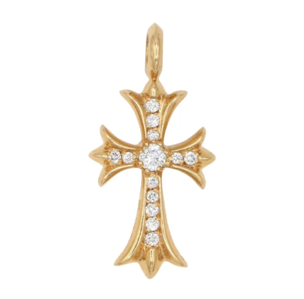 Chrom hearts タイニーパヴェダイヤ22K