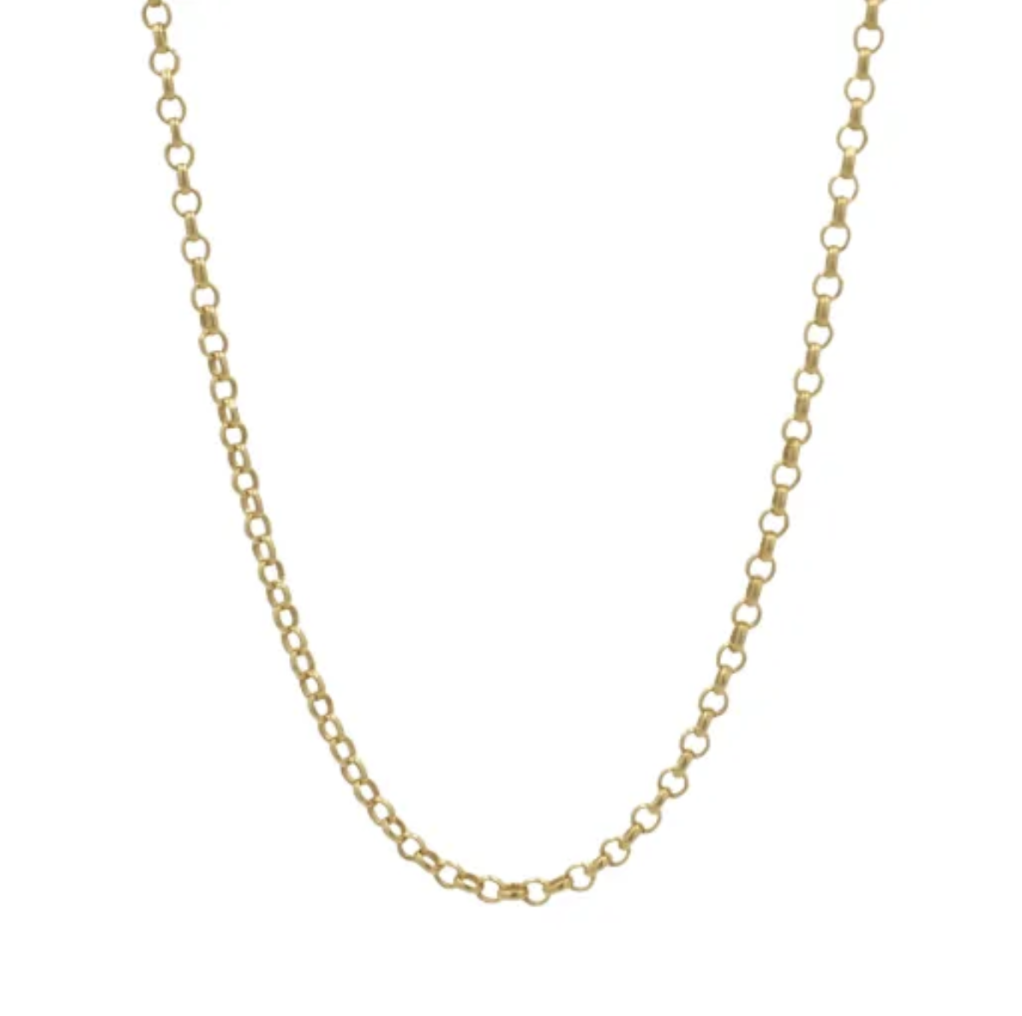 Chrom hearts ロールチェーン18インチ 22K