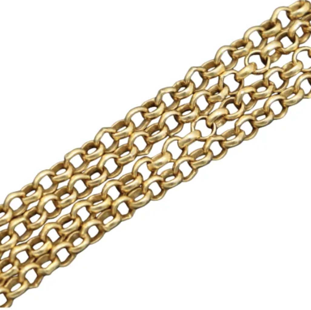 Chrom hearts ロールチェーン18インチ 22K