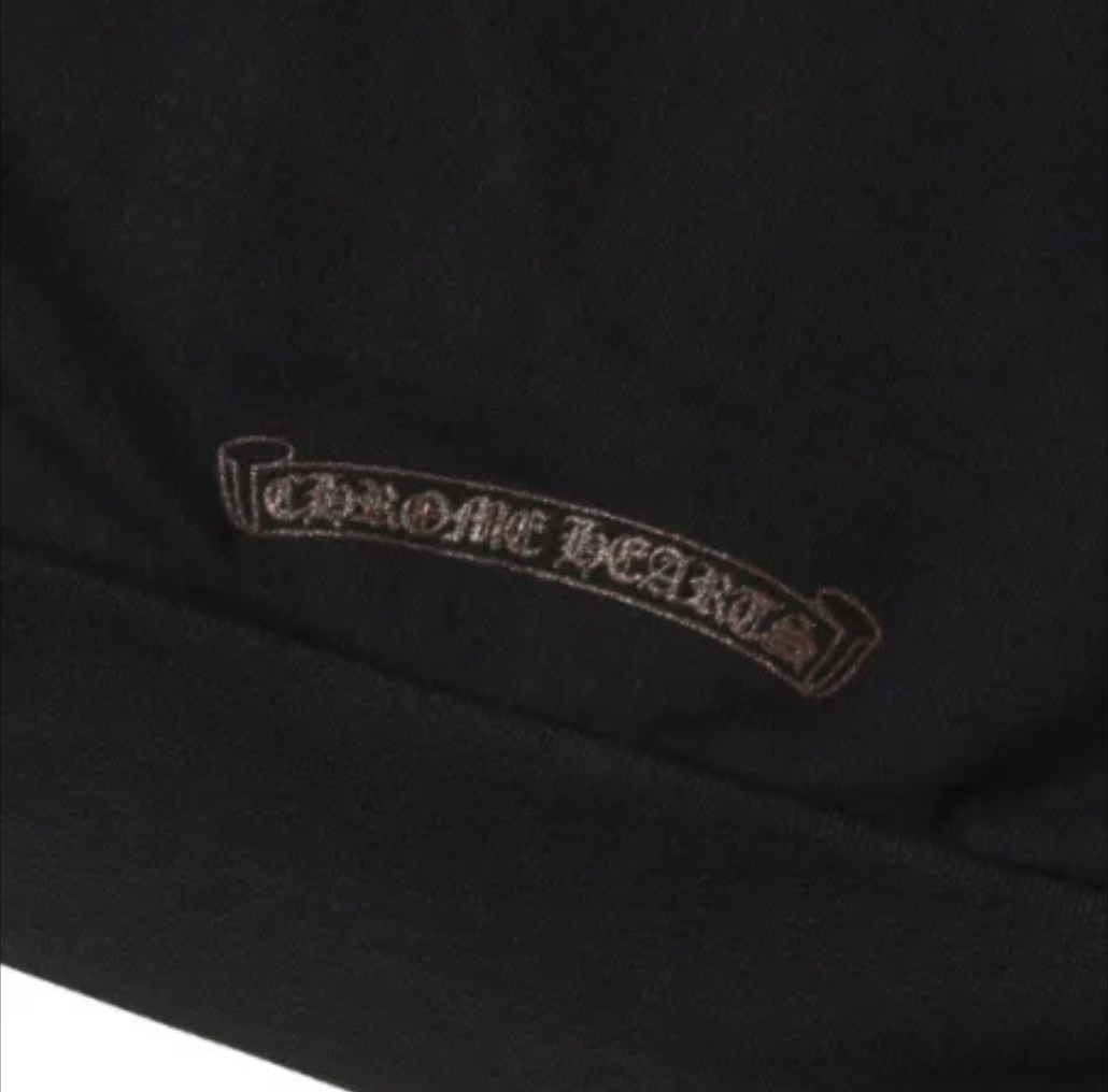 Chrom hearts プリントダガー ジップ パーカー XLサイズ