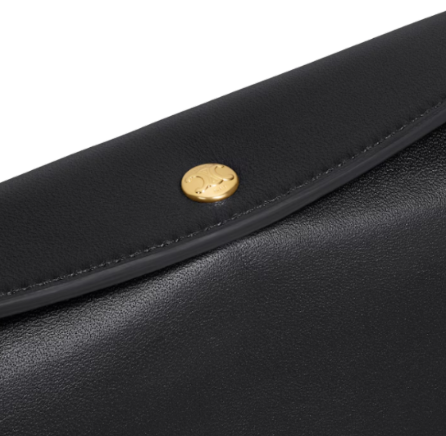 CELINE トリオ フラップ / スムースラムスキン