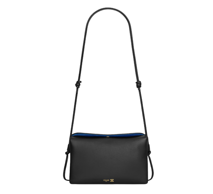 CELINE トリオ フラップ / スムースラムスキン