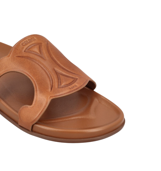 CELINEトリオンフ スライド / カーフスキン – ベジタルタンニン