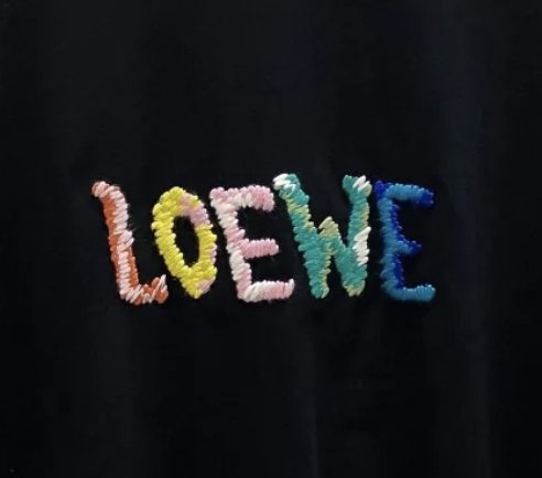 LOEWE レインボー ロゴ Tシャツ