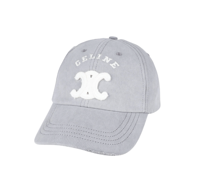 CELINE トリオンフ キャップ / ライトコットンギャバジン
