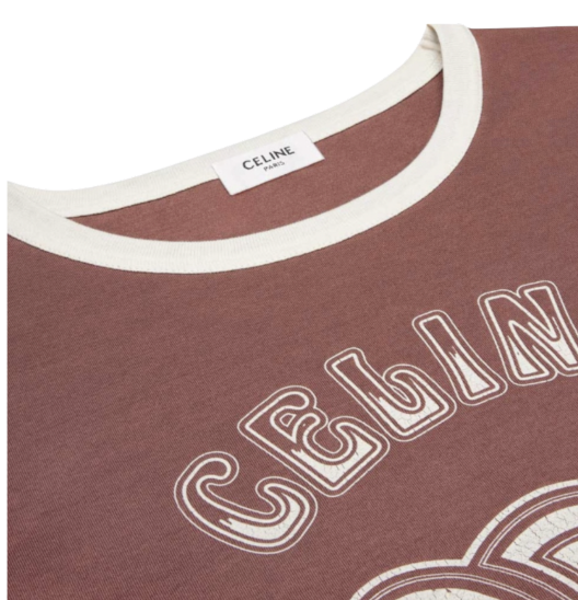 CELINE PARIS 70’S Tシャツ / コットンジャージー