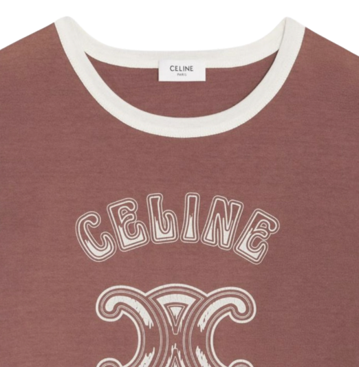 CELINE PARIS 70’S Tシャツ / コットンジャージー