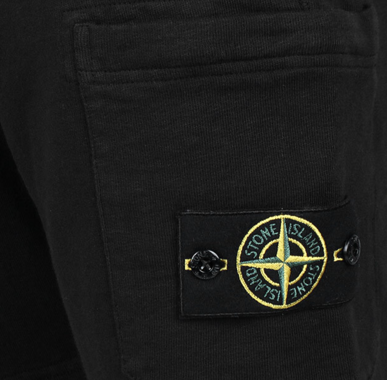 STONE ISLAND ハーフパンツ ブラック Mサイズ