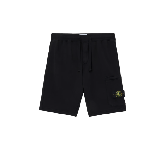 STONE ISLAND ハーフパンツ ブラック Mサイズ